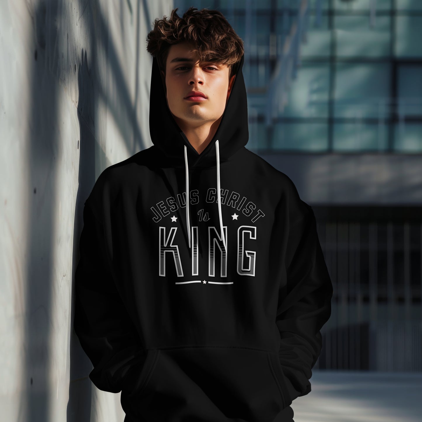 N2CHRIST JESUS CHRIST IS KING HOODY